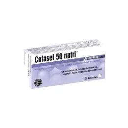 CEFASEL 50 ravinnon seleenitabletit, 100 kpl