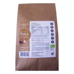 MACA 100 % puhdasta orgaanista jauhetta, 500 g