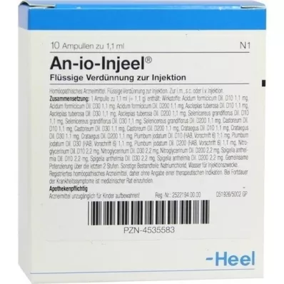AN-IO Injeel-ampullit, 10 kpl
