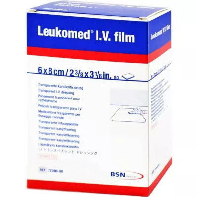 LEUKOMED I.V.-kalvokipsi, 50 kpl LEUKOMED I.V.-kalvokipsi, 50 kpl