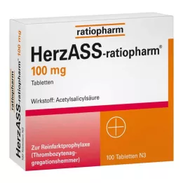HERZASS-ratiopharm 100 mg tabletit, 100 kpl