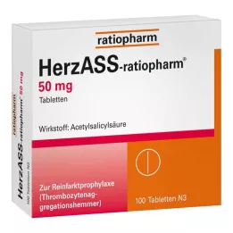 HERZASS-ratiopharm 50 mg tabletit, 100 kpl