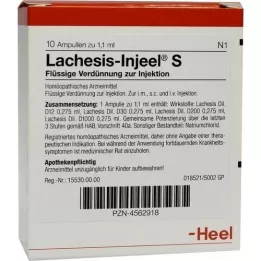 LACHESIS INJEEL S Ampullit, 10 kpl