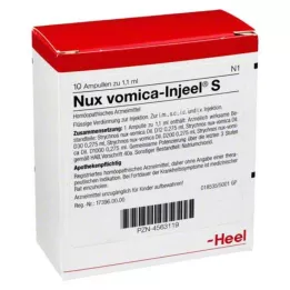 NUX VOMICA INJEEL S Ampullit, 10 kpl