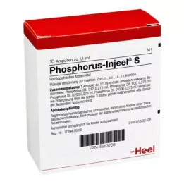 PHOSPHORUS INJEEL S Ampullit, 10 kpl