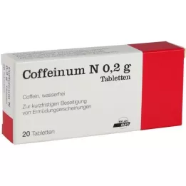 COFFEINUM N 0,2 g tabletteja, 20 kpl