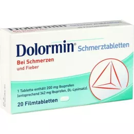 DOLORMIN Kalvopäällysteiset tabletit, 20 kpl