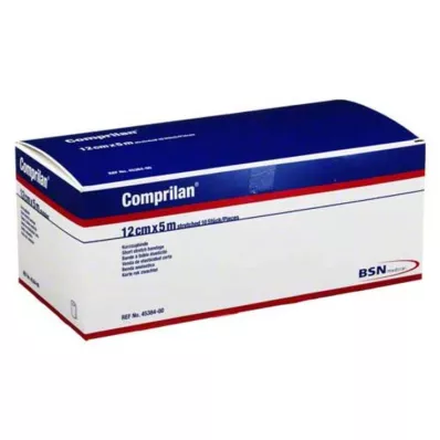 COMPRILAN Elastinen sidos 12 cmx5 m, 10 kpl