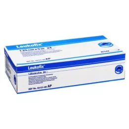 LEUKOFIX Sidekipsi 1,25 cm x 5 m, 24 kpl