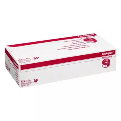 LEUKOPLAST 1,25 cmx5 m, 24 kpl LEUKOPLAST 1,25 cmx5 m, 24 kpl