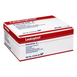 LEUKOPLAST 5 cmx9,2 m, 6 kpl