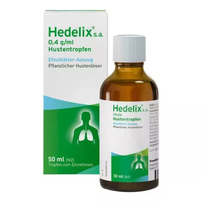 HEDELIX s.a. Suun kautta annettavat tipat, 50 ml