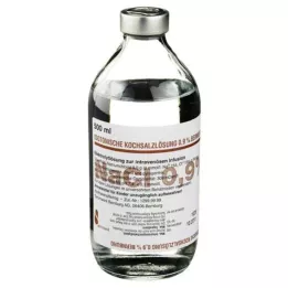 ISOTONISCHE Suolaliuos 0,9 % Bernburg Inf.-L.lasi, 500 ml