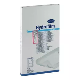 HYDROFILM Plus läpinäkyvä sidos 10x20 cm, 5 kpl