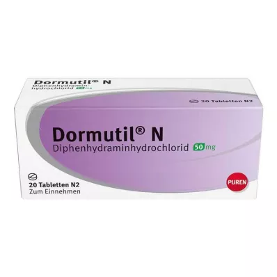 DORMUTIL N-tabletit, 20 kpl