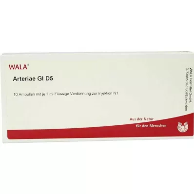 ARTERIAE GL D 5 ampullia, 10X1 ml