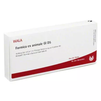 FORMICA EX animale GL D 5 ampullia, 10X1 ml FORMICA EX animale GL D 5 ampullia, 10X1 ml