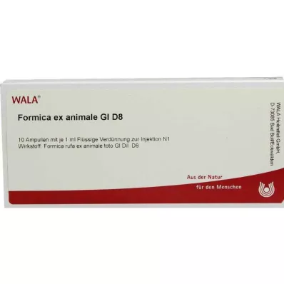 FORMICA EX animale GL D 8 ampullia, 10X1 ml