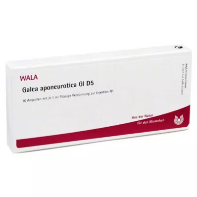 GALEA aponeurotica GL D 5 ampullia, 10X1ml