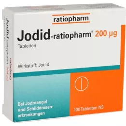 JODID-ratiopharm 200 μg tabletit, 100 kpl