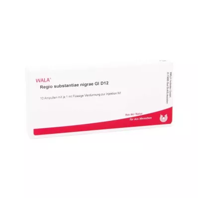 REGIO substantiae nigrae GL D 12 ampullia, 10X1 ml REGIO substantiae nigrae GL D 12 ampullia, 10X1 ml