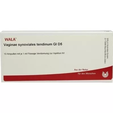 VAGINAE synovial tendinum GL D 5 ampullia, 10X1 ml