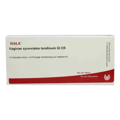 VAGINAE synovial tendinum GL D 5 ampullia, 10X1 ml