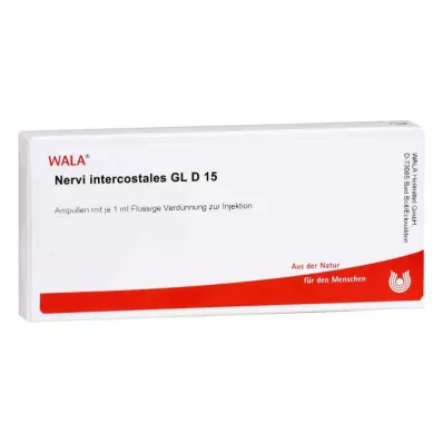 NERVI intercostales GL D 15 ampullia, 10X1 ml