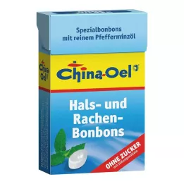 CHINA ÖL Kurkku- ja yskänkaramellit ilman sokeria, 40 g