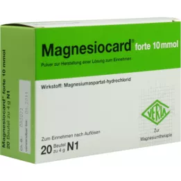 MAGNESIOCARD forte 10 mmol Plv.z.Her.e.Ls.z.Einn., 20 kpl