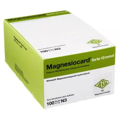 MAGNESIOCARD forte 10 mmol Plv.z.Her.e.Ls.z.Einn., 100 kpl
