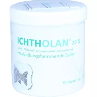 ICHTHOLAN 20-prosenttinen voide, 250 g