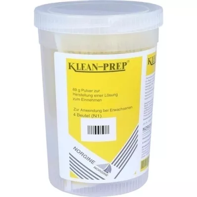 KLEAN-PREP Muovinen ravistin Plv.for H.e.L.for use, 4 kpl