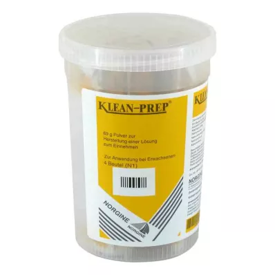 KLEAN-PREP Muovinen ravistin Plv.for H.e.L.for use, 4 kpl