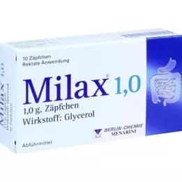 MILAX 1.0 peräpuikot, 10 kpl