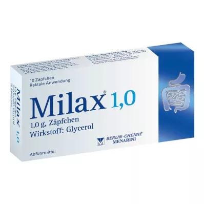 MILAX 1.0 peräpuikot, 10 kpl