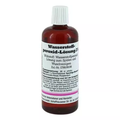 WASSERSTOFFPEROXID Liuos 3 %, 100 ml WASSERSTOFFPEROXID Liuos 3 %, 100 ml