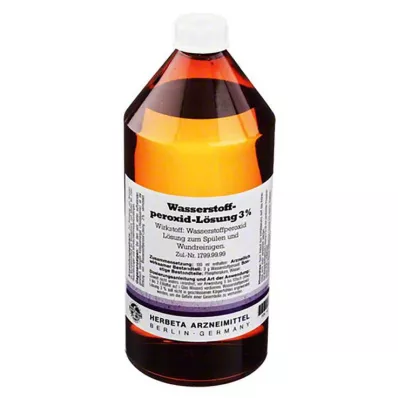 WASSERSTOFFPEROXID Liuos 3 %, 1000 ml WASSERSTOFFPEROXID Liuos 3 %, 1000 ml