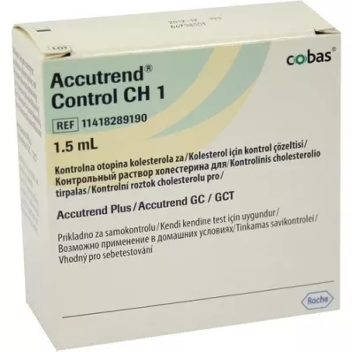 ACCUTREND Kontrolli CH 1 Liuos, 1X1,5 ml