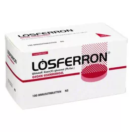 LÖSFERRON Poreilevat tabletit, 100 kpl