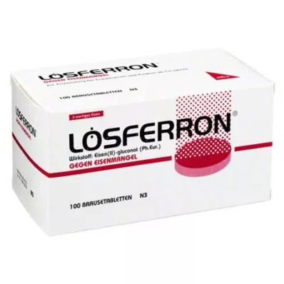 LÖSFERRON Poreilevat tabletit, 100 kpl LÖSFERRON Poreilevat tabletit, 100 kpl
