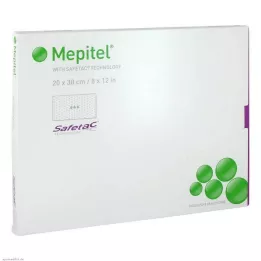 MEPITEL Silikoniverkkosidos 20x30 cm steriili, 5 kpl