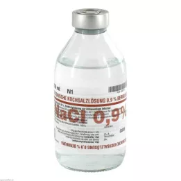 ISOTONISCHE Suolaliuos 0,9 % Bernburg Inf.-L.Glass, 250 ml