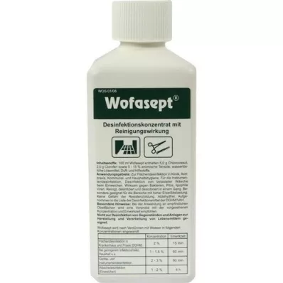 WOFASEPT Instrumenttien ja pintojen desinfiointi, 250 ml