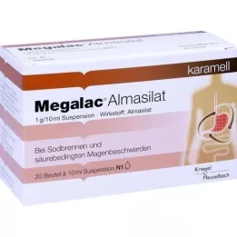 MEGALAC Almasilaattisuspensio, 20X10 ml