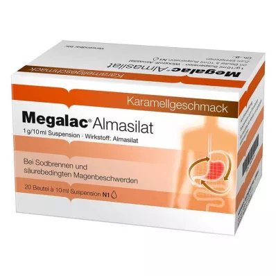 Megalac Almasilate Suspensio, 20X10 ml Megalac Almasilate Suspensio, 20X10 ml