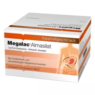 Megalac Almasilate Suspensio, 50X10 ml