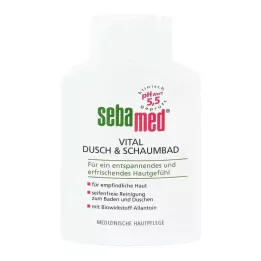 SEBAMED Vital suihku + vaahtokylpy, 200 ml