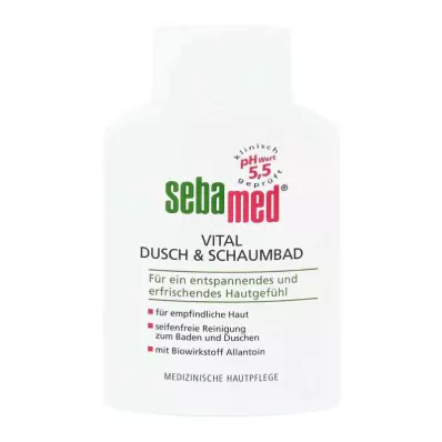 SEBAMED Vital suihku + vaahtokylpy, 200 ml