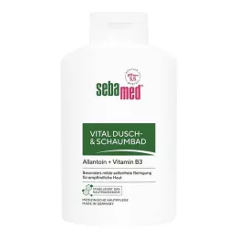 SEBAMED Vital suihku + vaahtokylpy, 400 ml